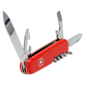 ALPHASHOT 360 - Automated Photo Studio - Packshot - Silver Red Penknife